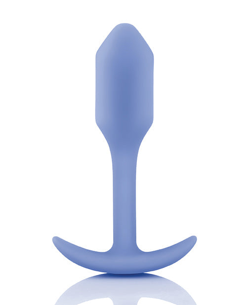 B-Vibe Weighted Snug Plug 1 - 55 g Violet