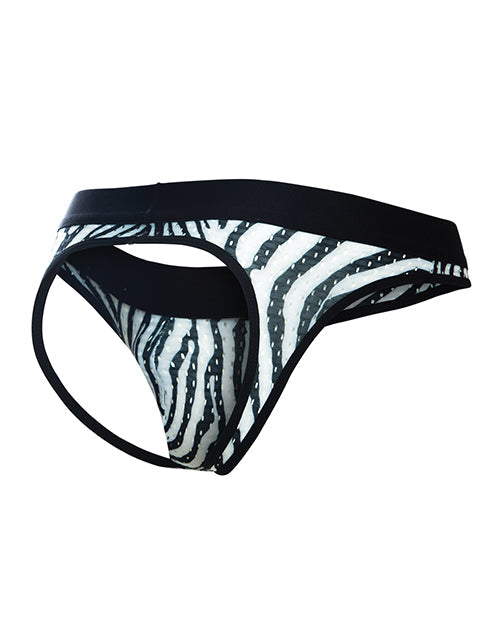 Male Basics MOB Aero Jock Zebra SM
