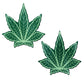 Pastease Premium Marijuana Leafs - Green O/S
