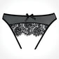 Adore Expose Panty Black O/S