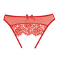 Adore Expose Panty Red O/S