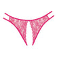 Adore Sweet Honey Panty Hot Pink O/S