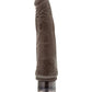 Blush Dr Skin Vibrating Dildo #7 | Chocolate Realistic Dildo | 8.5" Big Dildo | Best Vibrator for Women