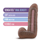 Blush Au Naturel Realistic Dildo | Carlito Big Dildo | Latin Veiny Large Dildo with Plush Balls