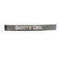 Spartacus DADDYS GIRL Leather Collar - Black