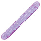 Crystal Jellies Realistic Dildo | 12" Big Dildo | Double Dildo | Purple Giant Dildo | Large Dildo