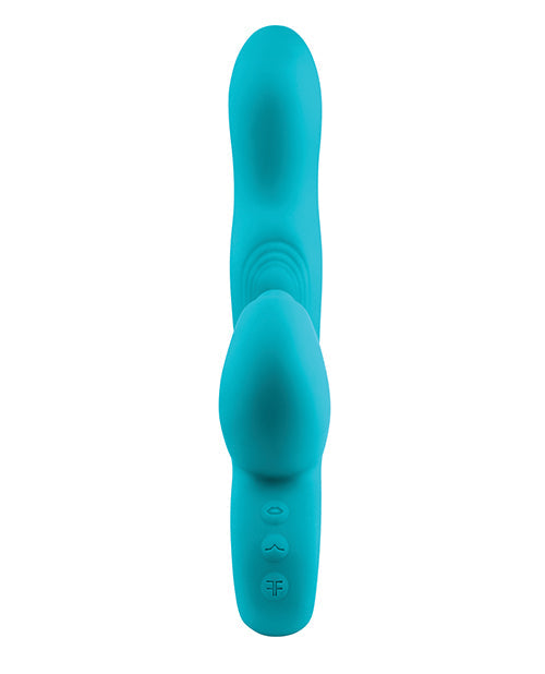 Femme Funn G Spot Vibrator | Klio Triple Action Rabbit Vibrator | Turquoise Clit Vibrator | Best Vibrator for Women