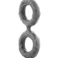 Shaft Double C-Ring - Small Gray