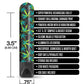 Buzzed 3.5" Rechargeable Bullet - Canna Queen Black