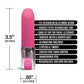 Nixie Smooch Rechargeable Lipstick Vibrator - Pink Ombre