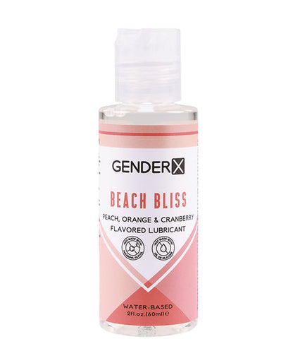 Gender X Flavored Lube - 2 oz Beach Bliss