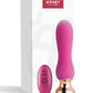 Pink Holic Curved Remote Vibrating Anal Plug