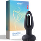 Snuggy Anal Plug Vibrator - Black