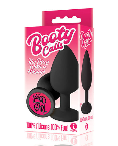 9's Booty Talk Bad Girl Plug - Black