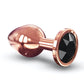 Dorcel Aluminium Bejeweled Diamond Plug - Rose Gold Medium