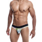 Male Basics MOB Aero Jock Green Dye LG
