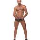 Cock Pit Fishnet Mini Cock Ring Short Black SM