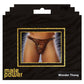 Male Power Wonder Thong Animal Print S/M
