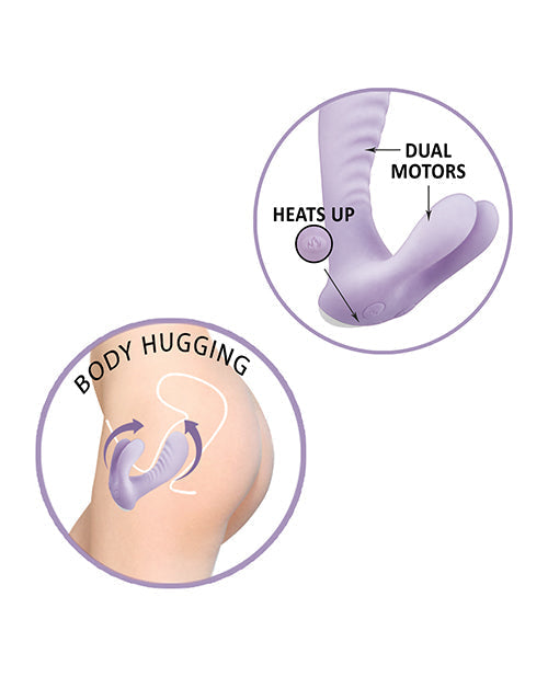 Goddess Heat-Up Rabbit Vibrator | Bunny G Spot Vibrator | Lavender Clit Vibrator | Best Vibrator for Women