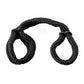 Fetish Fantasy Series Silk Rope Love Cuffs - Black
