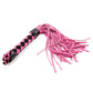 Plesur 15" Leather Flogger - Pink
