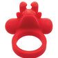 Couple's Enhancer Silicone Rechargeable The Matador Enhancer w/Triple Stimulation - Red