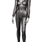 Radiance Crotchless Full Body Suit Black O/S