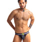 Sport Fucker Jersey Jock - XXL Black/Black