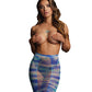 Shots Bliss High Waist Fishnet Skirt & free Body Jewelry Multi O/S