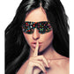 Shots Ouch Old School Tattoo Style Printed Eye Mask - Black