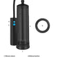 Shots Pumped Rechargeable Extreme Power Pump w/Free Silicone Cock Ring - Black