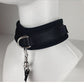Spartacus Collar & Leash - Neoprene Black