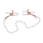 Sex & Mischief Peaches 'n CreaMe Pearl Nipple Clamps