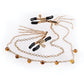 Sincerely Amber Chained Nipple Clamps
