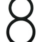 MALESATION Figure 8 Cock Ring - Black