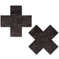 Pastease Basic Plus X Liquid Cross - Black O/S