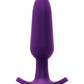 VeDO Bump Plus Rechargeable Remote Control Anal Vibe - Deep Purple