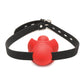 Master Series Gag Order Extreme Silicone Ball Gag - Red/Black