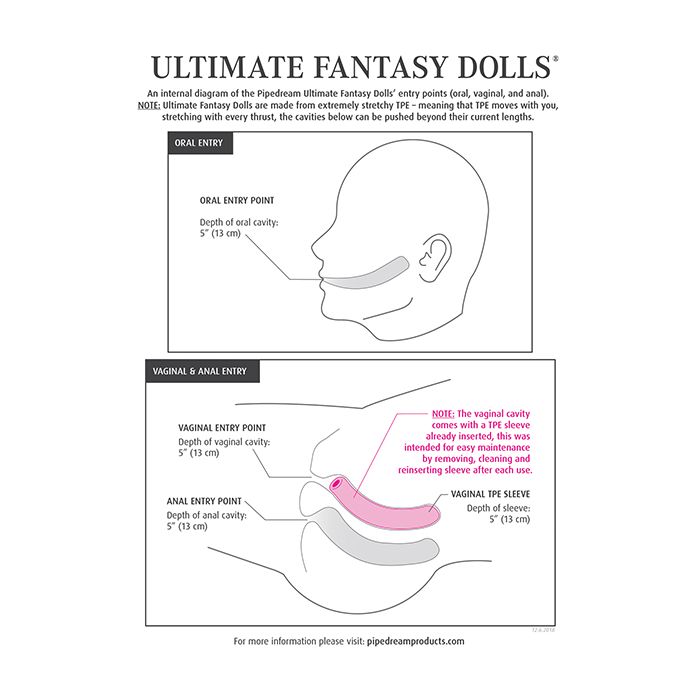 Ultimate Fantasy Dolls - Mia | Pipedream Extreme Toyz